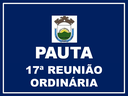 17ª REUNIÃO ORDINÁRIA DA 1ª SESSÃO LEGISLATIVA DA 19ª LEGISLATURA