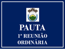 1ª REUNIÃO ORDINÁRIA DA 2ª SESSÃO LEGISLATIVA DA 19ª LEGISLATURA