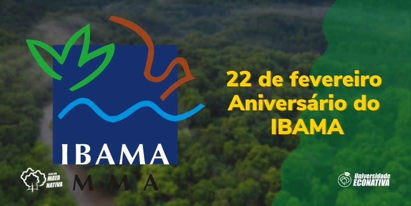 22 de fevereiro: Aniversário do IBAMA