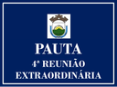 4ª REUNIÃO EXTRAORDINÁRIA DA 2ª SESSÃO LEGISLATIVA DA 19ª LEGISLATURA