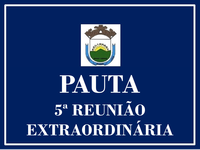 5ª REUNIÃO EXTRAORDINÁRIA DA 2ª SESSÃO LEGISLATIVA DA 19ª LEGISLATURA