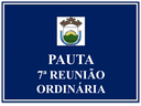 7ª REUNIÃO ORDINÁRIA DA 2ª SESSÃO LEGISLATIVA DA 19ª LEGISLATURA