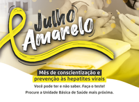 CAS aprova ações do Julho Amarelo para conscientizar sobre hepatites virais.  